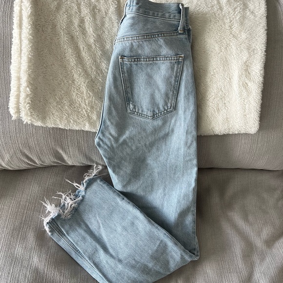 Agolde 90s Pinch Waist Denim Jeans - Picture 6 of 8